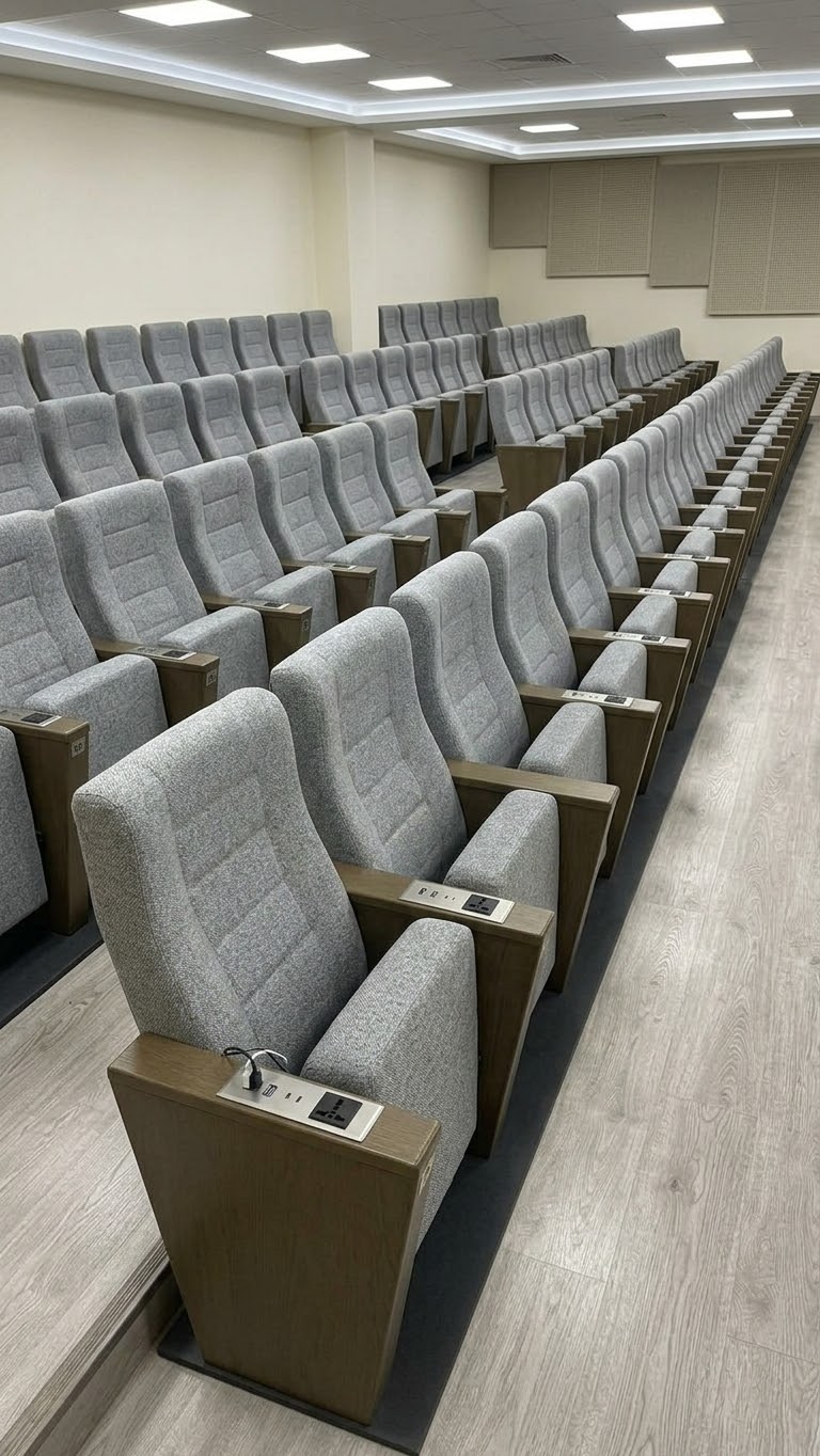 İhracata Özel Konferans ve Salon Koltukları Üretimi | Global Proje Çözümleri