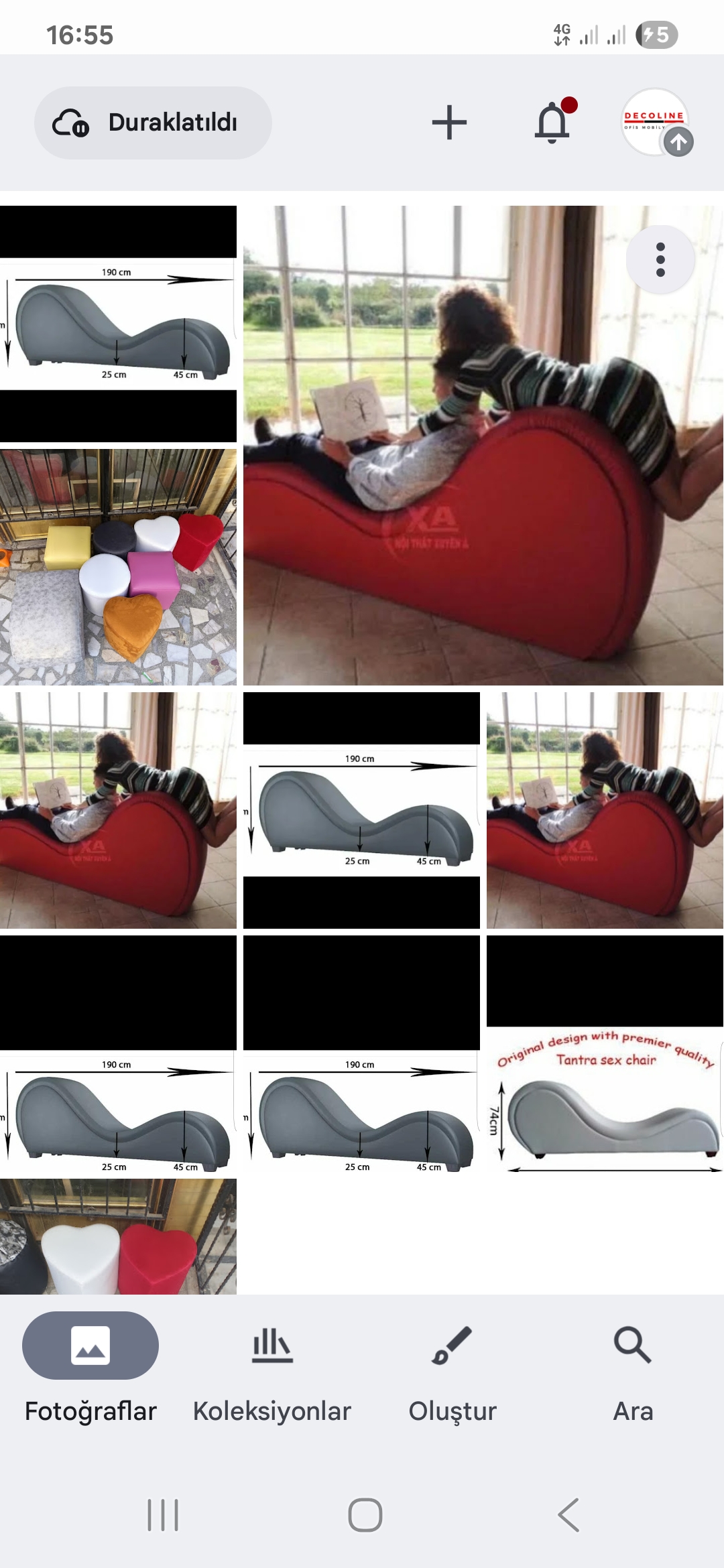 Tantra Koltuğu – Ergonomik Dalga Dinlenme Koltuğu